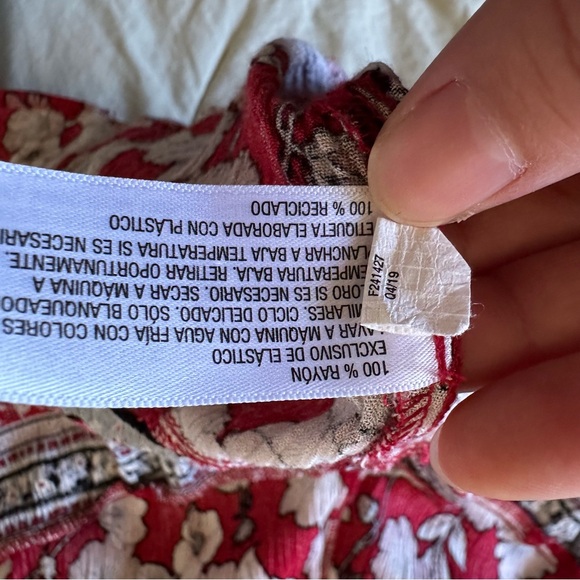 Red Midi Sundress with Smocked Tiered Design for Casual Wear - Picture 9 of 11